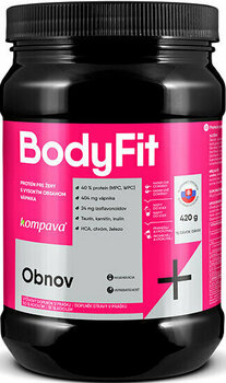 Multi-component Protein Kompava BodyFit Strawberry 420 g Multi-component Protein - 2