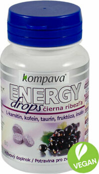 Isotonische Getränk Kompava Energy Drops Schwarze Johannisbeere 80 Tablets Isotonische Getränk - 2