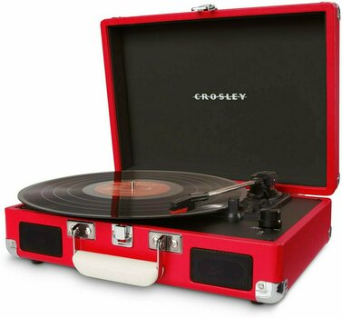 Tocadiscos portátil Crosley CR8005A Cruiser Red - 2