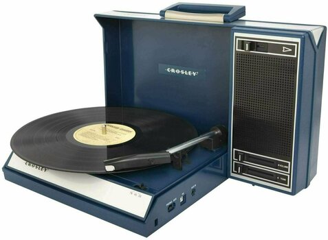 Tourne-disque portable Crosley CR6016A Spinnerette Blue - 4