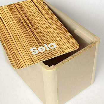 Dřevěný cajon Sela CaSela Zebrano Kit - 3