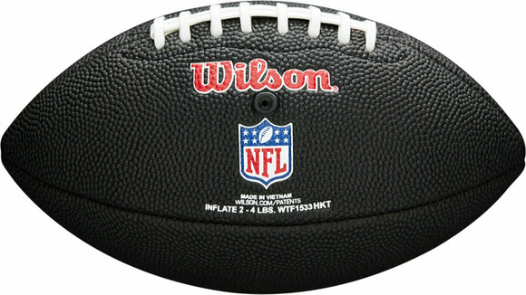 Американски футбол Wilson NFL Soft Touch Mini Football Houston Texans Black Американски футбол - 3
