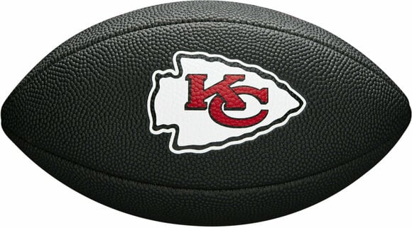 Američki nogomet Wilson NFL Soft Touch Mini Football Kansas City Chiefs Black Američki nogomet - 2