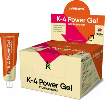 Žel Kompava K4-Power gel Orange/Lime 15 x 70 g Žel - 3