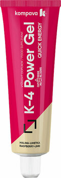 Gel Kompava K4-Power gel Raspberry/Lime 15 x 70 g Gel - 2