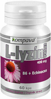 Aminoacizi / BCAA Kompava L-Lysine Extra 60 Capsules Aminoacizi / BCAA - 2