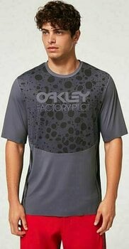 Cyklodres/ tričko Oakley Maven RC SS Jersey Dres Black Frog S - 10
