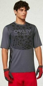 Odzież kolarska / koszulka Oakley Maven RC SS Jersey Black Frog XL - 9