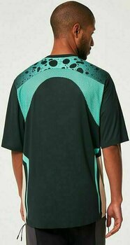 Cyklodres/ tričko Oakley Maven RC SS Jersey Dres Green Frog M - 4