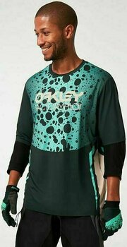 Cyklodres/ tričko Oakley Maven RC SS Jersey Dres Green Frog M - 8