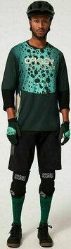 Cyklodres/ tričko Oakley Maven RC SS Jersey Dres Green Frog XL - 7