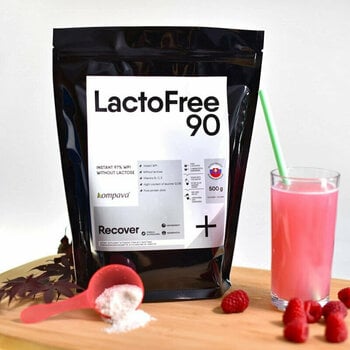 Tejsavó fehérje Kompava LactoFree 90 Raspberry 500 g Tejsavó fehérje - 3