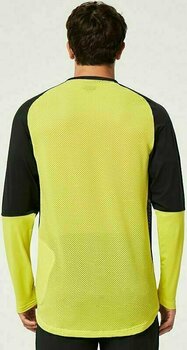 Mez kerékpározáshoz Oakley Factory Pilot MTB LS Jersey II Dzsörzi Black/Sulphur L - 5