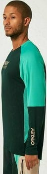 Cyklo-Dres Oakley Factory Pilot MTB LS Jersey II Dres Hunter Green M - 4