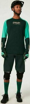 Cyklo-Dres Oakley Factory Pilot MTB LS Jersey II Dres Hunter Green M - 8