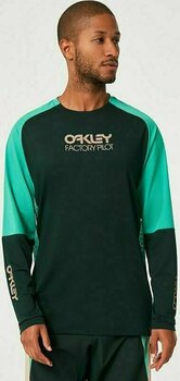 Cyklo-Dres Oakley Factory Pilot MTB LS Jersey II Dres Hunter Green M - 10