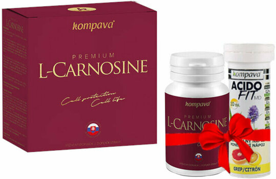 Aminokyseliny / BCAA Kompava Premium L-Carnosine + AF 60 + 10 Tablets Aminokyseliny / BCAA - 2