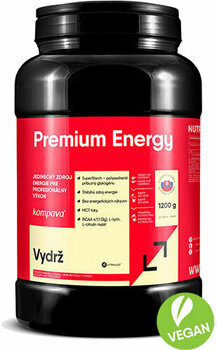 Isotonic Drink Kompava Premium Energy Strawberry/Lime 1200 g Isotonic Drink - 2