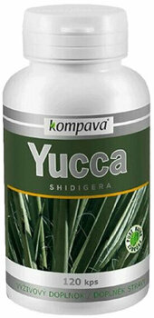 Antioxidánsok és természetes kivonatok Kompava Yucca Shidigera Ízesítés nélkül 120 Capsules Antioxidánsok és természetes kivonatok - 2