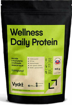 Proteïne uit meerdere componenten Kompava Wellness Daily Protein Strawberry/Raspberry 525 g Proteïne uit meerdere componenten - 2