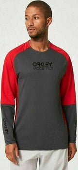 Cykeltröja Oakley Factory Pilot MTB LS Jersey II Jersey Uniform Gray M - 11