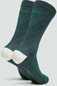 Чорапи за колоездене Oakley Factory Pilot MTB Crew Sock Hunter Green S Чорапи за колоездене - 2