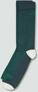 Чорапи за колоездене Oakley Factory Pilot MTB Crew Sock Hunter Green S Чорапи за колоездене - 3