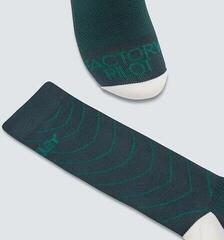 Fahrradsocken Oakley Factory Pilot MTB Crew Sock Hunter Green S Fahrradsocken - 3