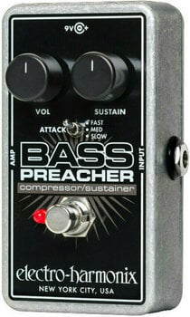 Pedal de efeitos para baixo Electro Harmonix Bass Preacher - 4