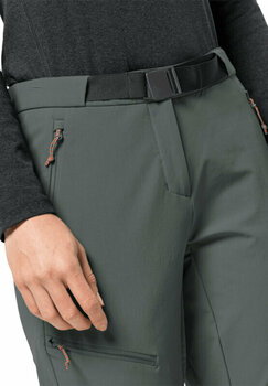 Outdoor Pants Jack Wolfskin Ziegspitz Pants W Slate Green M/L Outdoor Pants - 4
