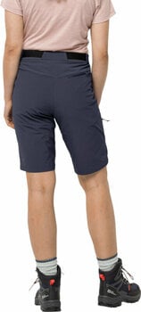 Kratke hlače na prostem Jack Wolfskin Ziegspitz Shorts W Graphite S Kratke hlače na prostem - 3