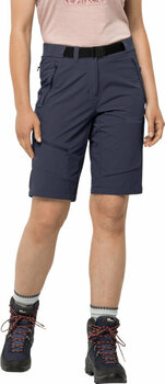 Outdoor Shorts Jack Wolfskin Ziegspitz Shorts W Graphite S-M Outdoor Shorts - 2