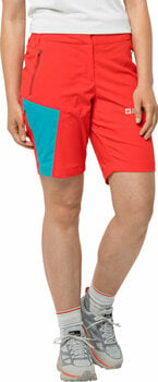 Outdoorshorts Jack Wolfskin Glastal Shorts W Tango Orange M-L Outdoorshorts - 2