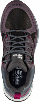 Womens Outdoor Shoes Jack Wolfskin Force Striker Texapore Low W Purple/Grey 37 Womens Outdoor Shoes - 5