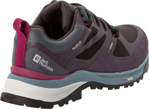 Damskor för friluftsliv Jack Wolfskin Force Striker Texapore Low W Purple/Grey 39,5 Damskor för friluftsliv - 3