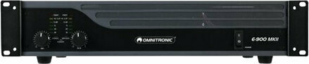 Preamp/Rack Amplifier Omnitronic E-900 MKII - 3