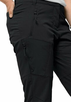 Spodnie outdoorowe Jack Wolfskin Glastal Pants W Black S Spodnie outdoorowe - 4