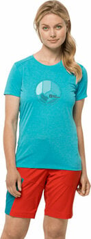 Outdoor T-Shirt Jack Wolfskin Crosstrail Graphic T W Scuba S Outdoor T-Shirt - 2