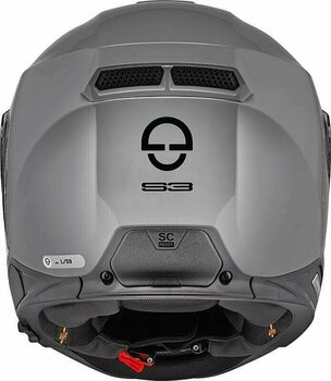 Capacete Schuberth S3 Concrete Grey XS Capacete - 4