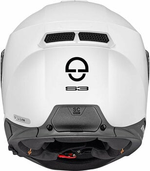 Helmet Schuberth S3 Glossy White M Helmet - 4