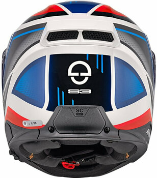 Helm Schuberth S3 Storm Blue 2XL Helm - 4