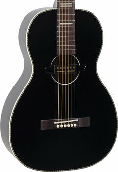 Electro-acoustic guitar Recording King RPS-7-E-MBK Black Satin - 3