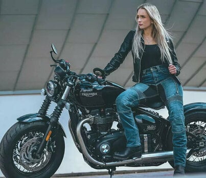 Dżinsy motocyklowe Trilobite 661 Parado Slim Fit Ladies Level 2 Blue 26 Dżinsy motocyklowe - 8