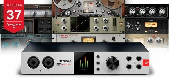 Interface de áudio Thunderbolt Antelope Audio Discrete 4 Pro Synergy Core - 7