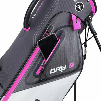 Golf Bag Big Max Dri Lite Seven G Charcoal/Fuchsia/White Golf Bag - 10