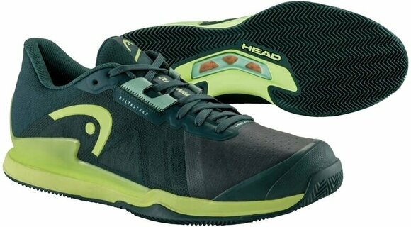 Zapatillas Tenis de Hombre Head Sprint Pro 3.5 Clay Men Forest Green/Light Green 41 Zapatillas Tenis de Hombre - 4