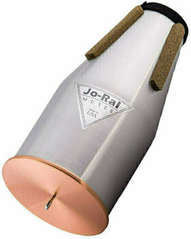 French Horn Mute Jo-Ral Non-Transposing Copper Bottom French Horn Straight Mute - 2