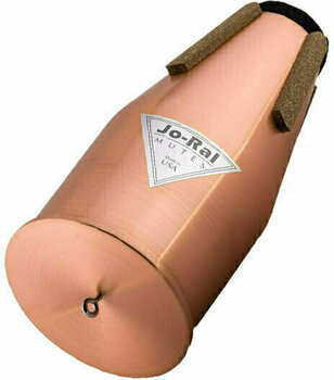 Sordina para trompa Jo-Ral Non-Transposing All-Copper French Horn Straight Mute - 3