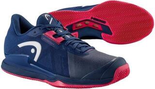 Pantofi de tenis pentru femei Head Sprint Pro 3.5 Clay Women Dark Blue/Azalea - 2