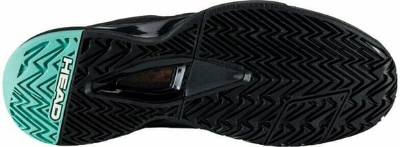 Pantofi de tenis pentru bărbați Head Revolt Pro 4.0 Men Black/Teal 42,5 Pantofi de tenis pentru bărbați - 2